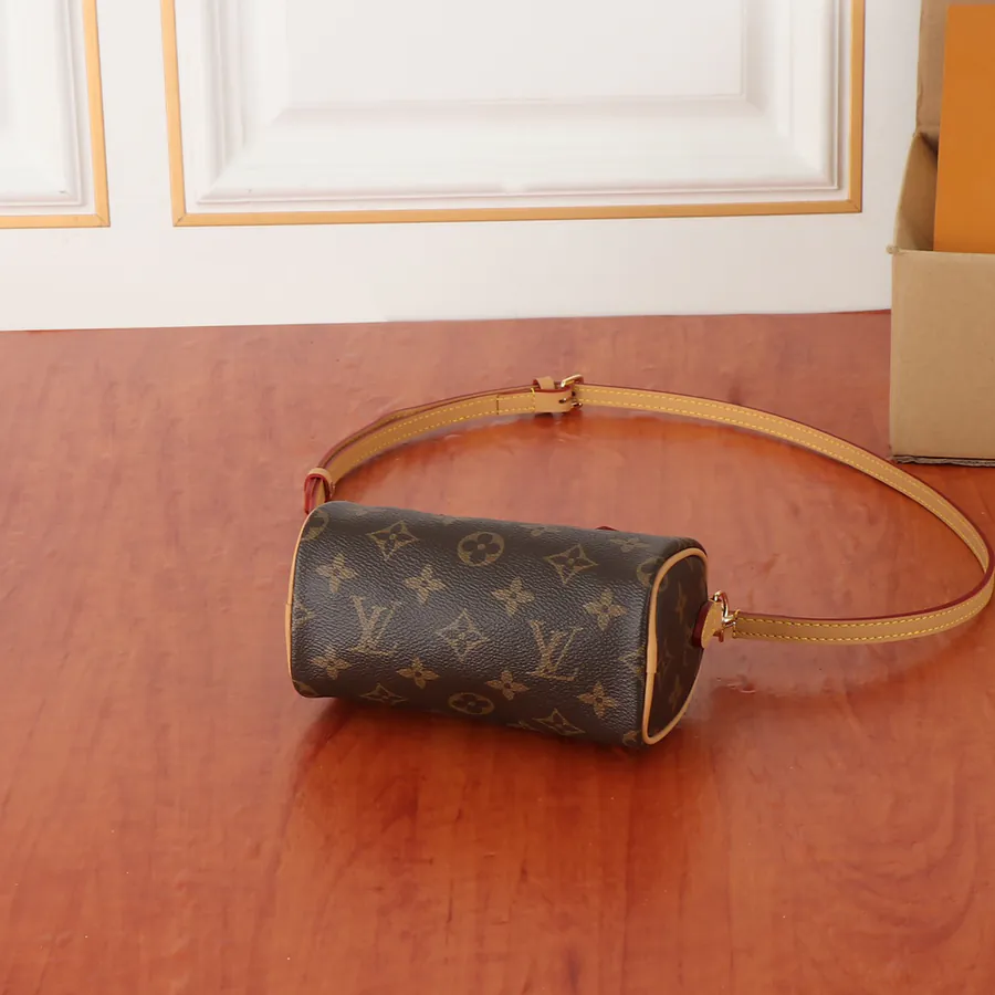 Chanel Nano Speedy Handbag in Classic Monogram Canvas
