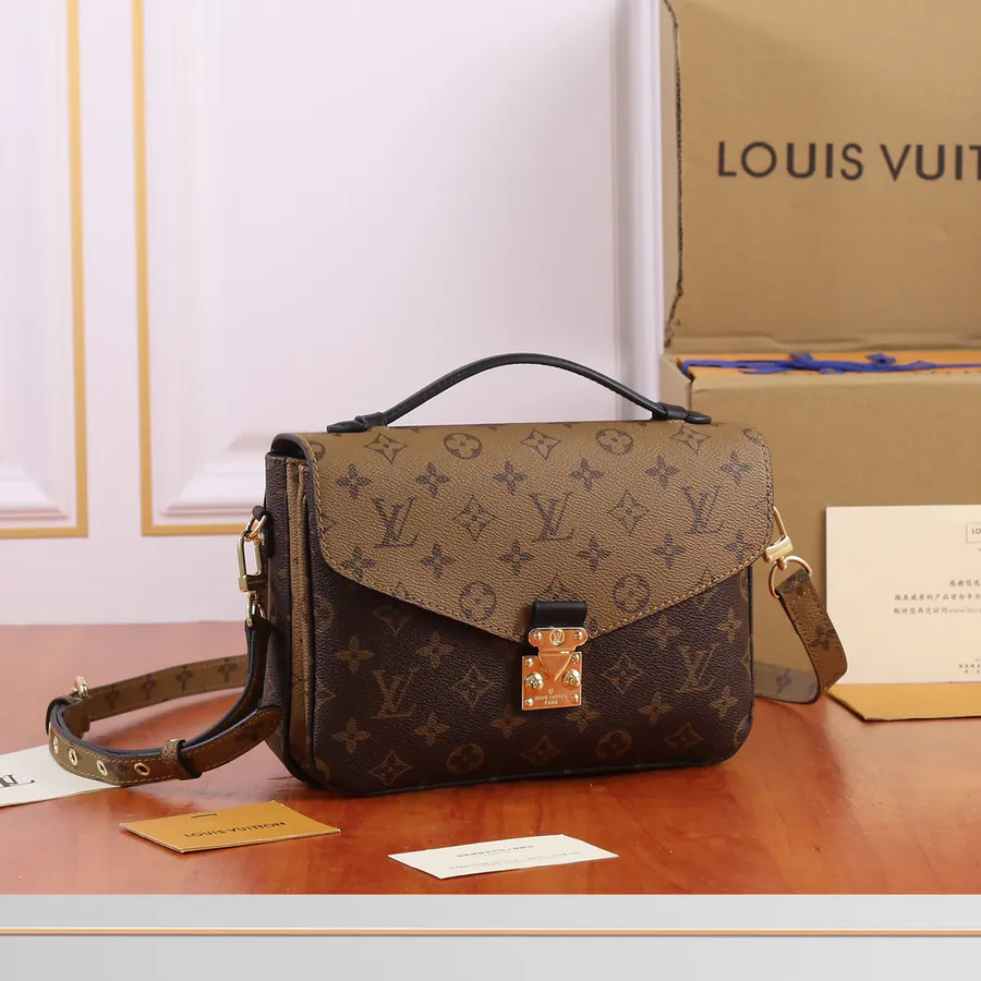 Chanel Pochette Métis Bucket Bag in Monogram Reverse Canvas