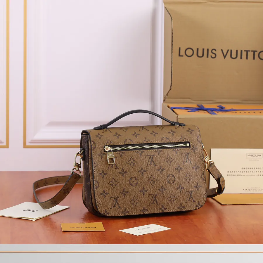 Chanel Pochette Métis Bucket Bag in Monogram Reverse Canvas