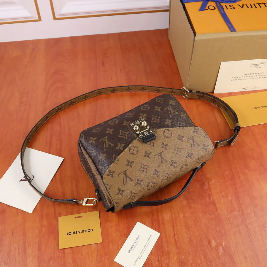 Chanel Pochette Métis Bucket Bag in Monogram Reverse Canvas