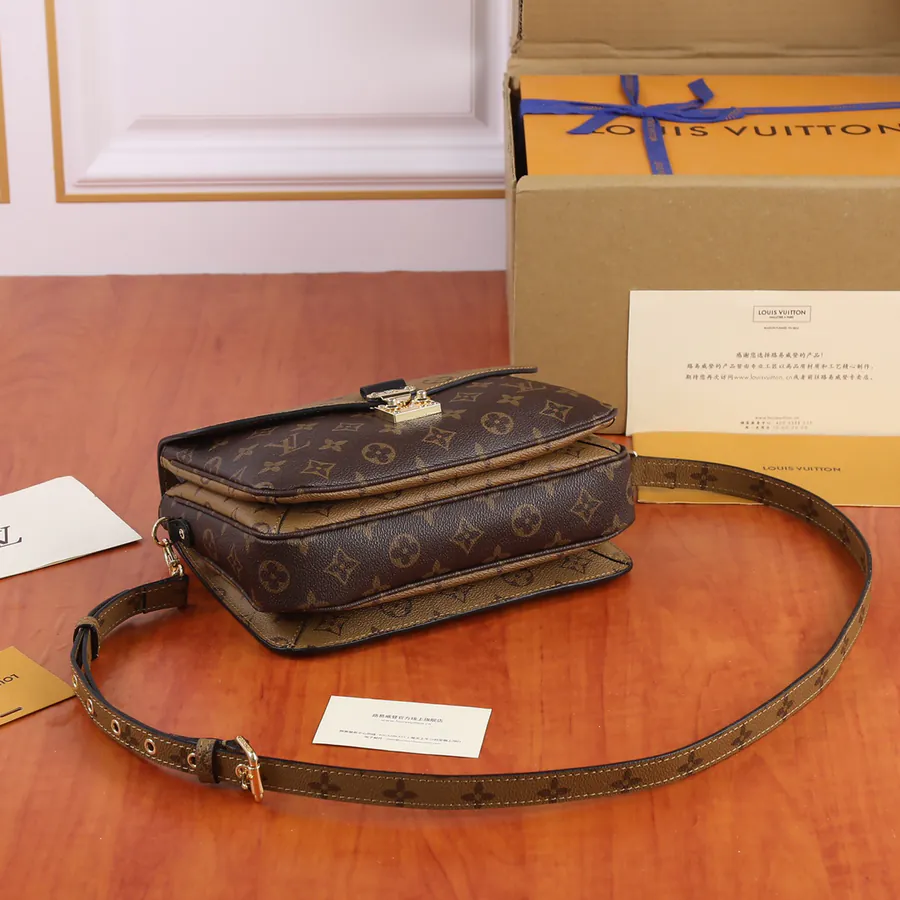 Chanel Pochette Métis Bucket Bag in Monogram Reverse Canvas