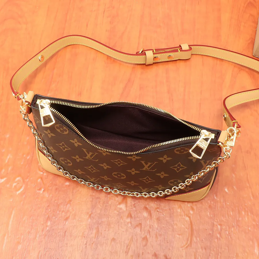 220 Replica Boulogne Handbag with Double Zip and 12 Pro Phone Compartment