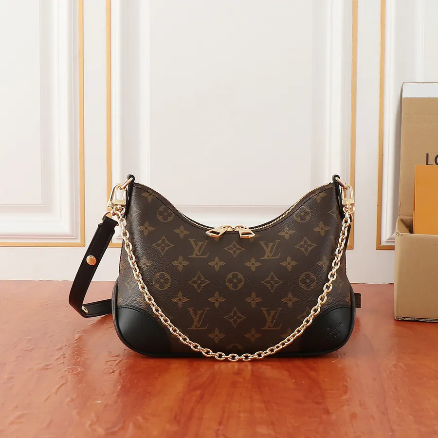 Boulogne Handbag with Classic Monogram Canvas