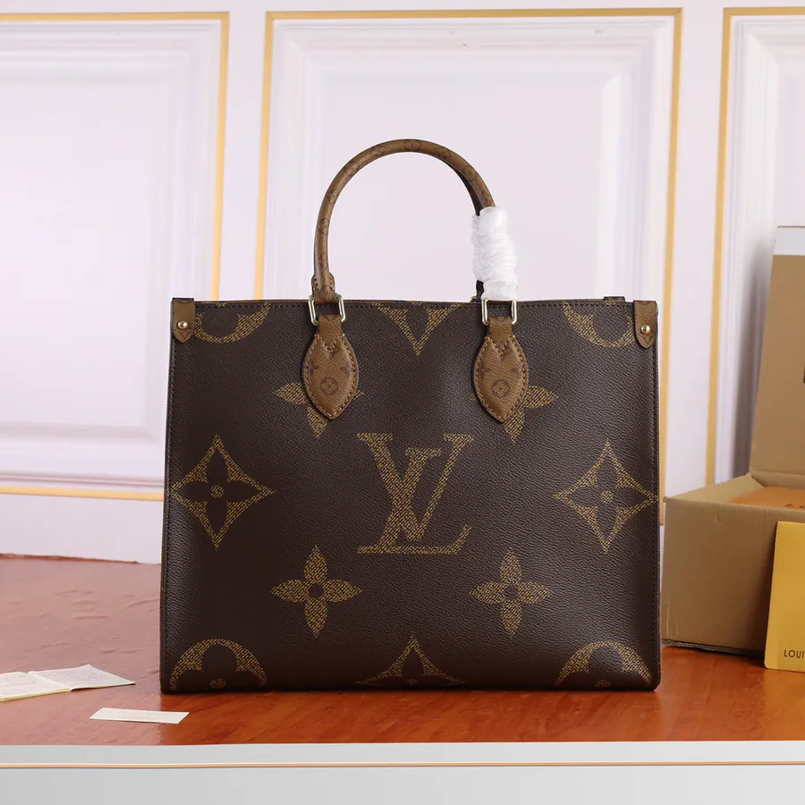 Monogram Reverse Bucket Bag On the Go