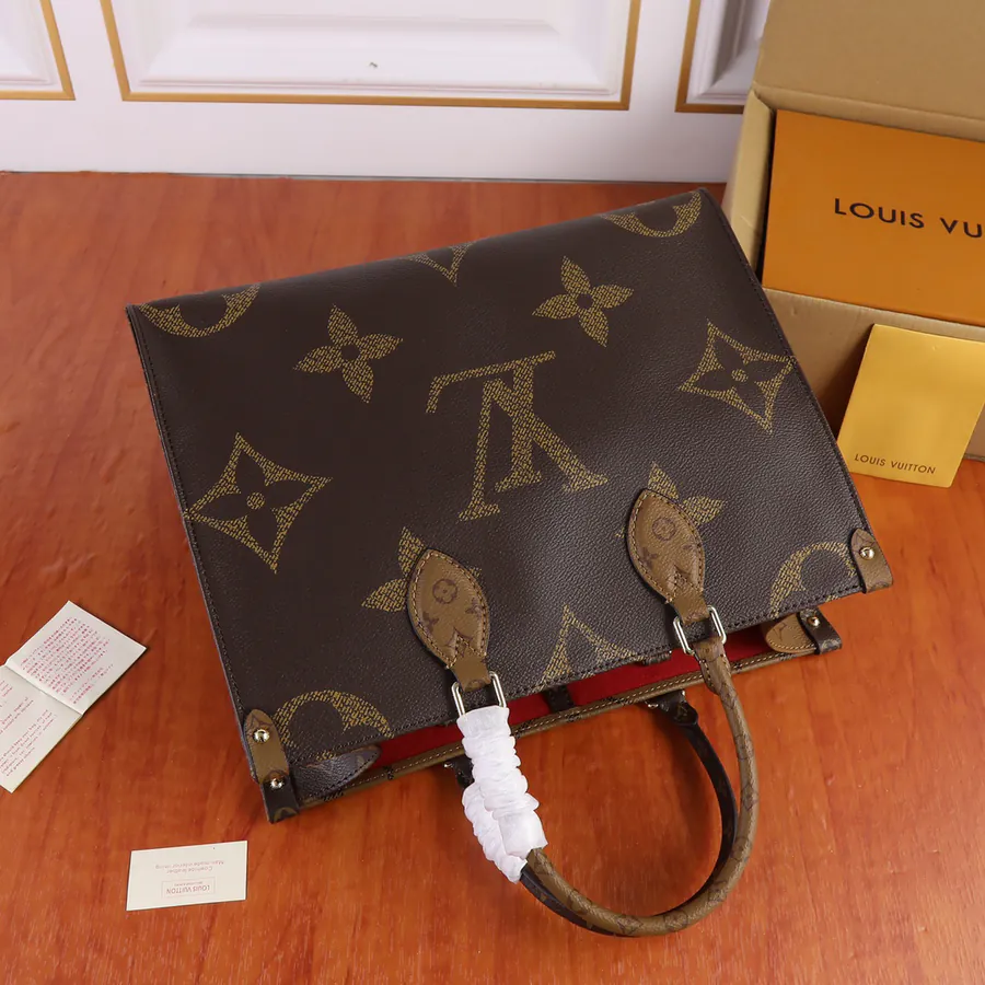 Monogram Reverse Bucket Bag On the Go