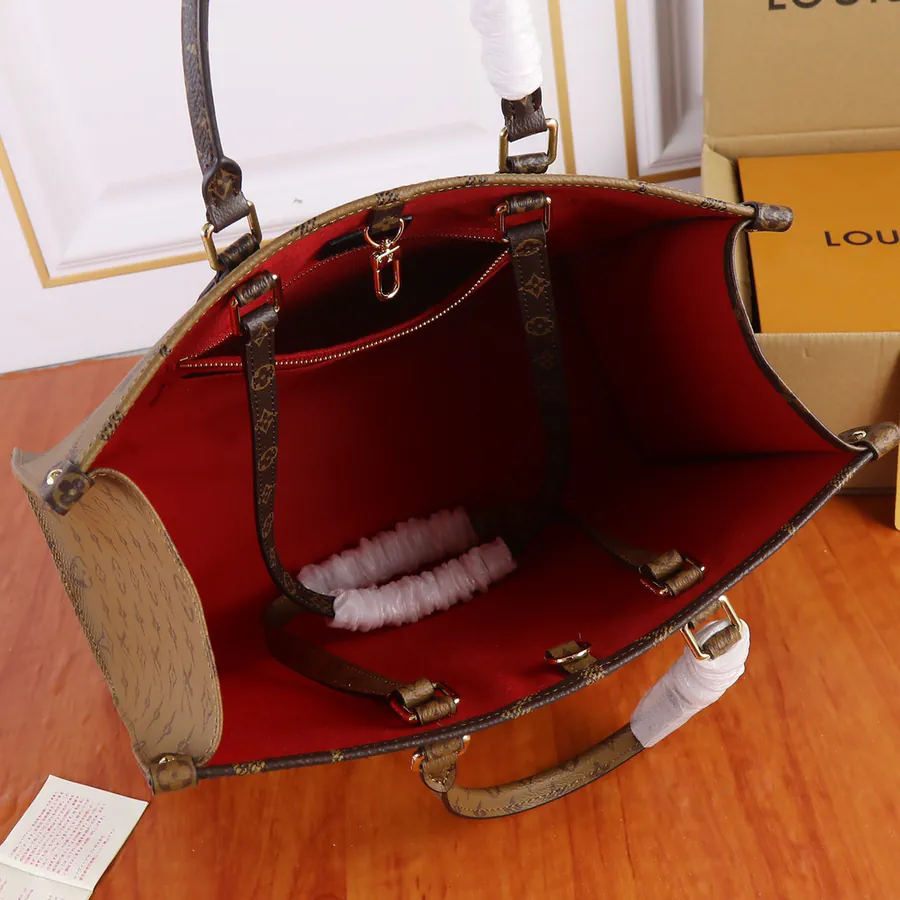 Monogram Reverse Bucket Bag On the Go