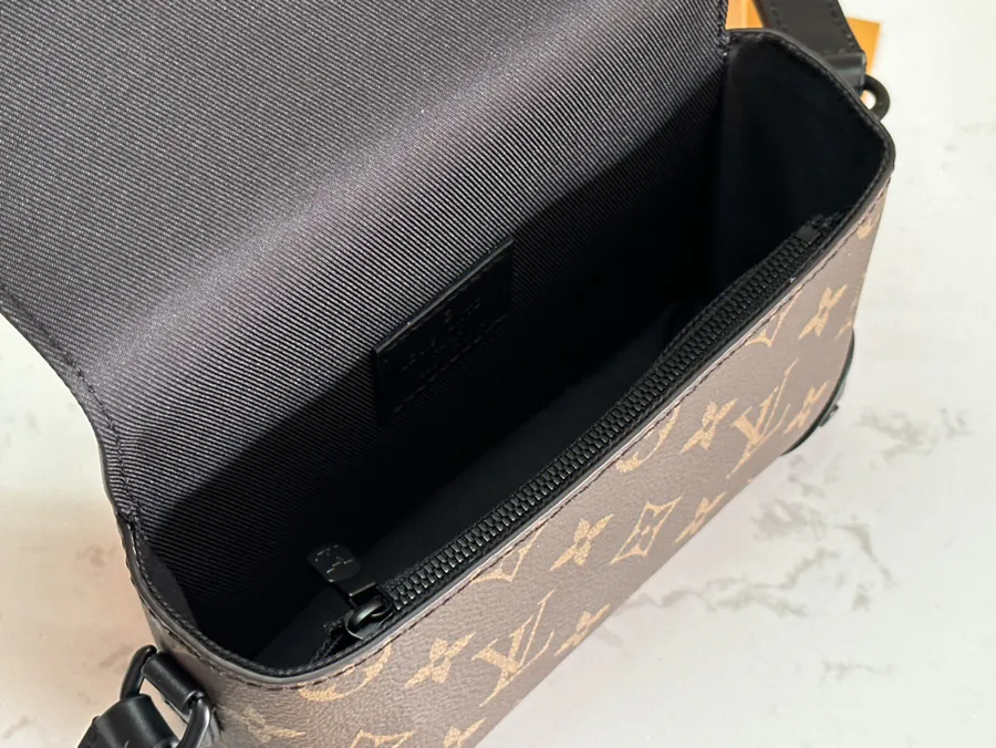 Louis Vuitton Steamer Mini Tote with Monogram Eclipse Canvas