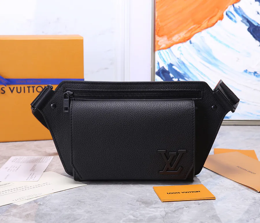 LV Aerogram Briefcase Minimalist Elegance