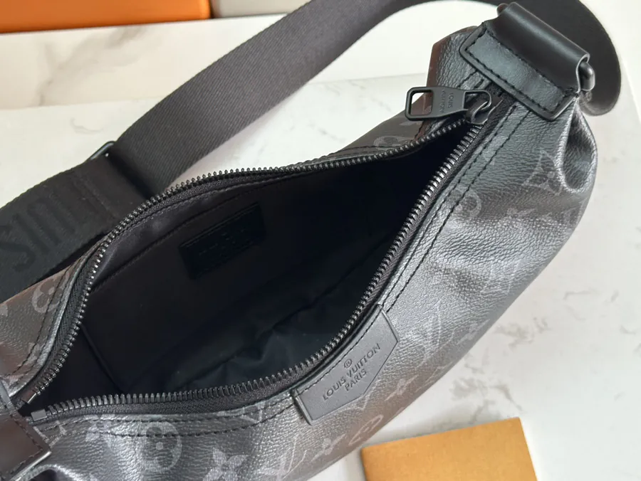 Hamac Mini Tote Monogram Eclipse Canvas with Leather Trim