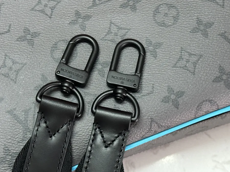 Louis Vuitton Trio Briefcase with Monogram Eclipse Reverse Canvas