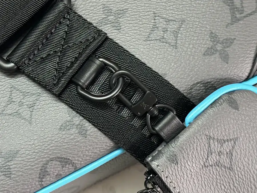 Louis Vuitton Trio Briefcase with Monogram Eclipse Reverse Canvas
