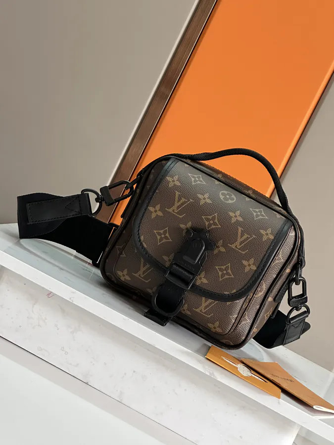 Louis Vuitton Quest Messenger Bag in Monogram Macassar