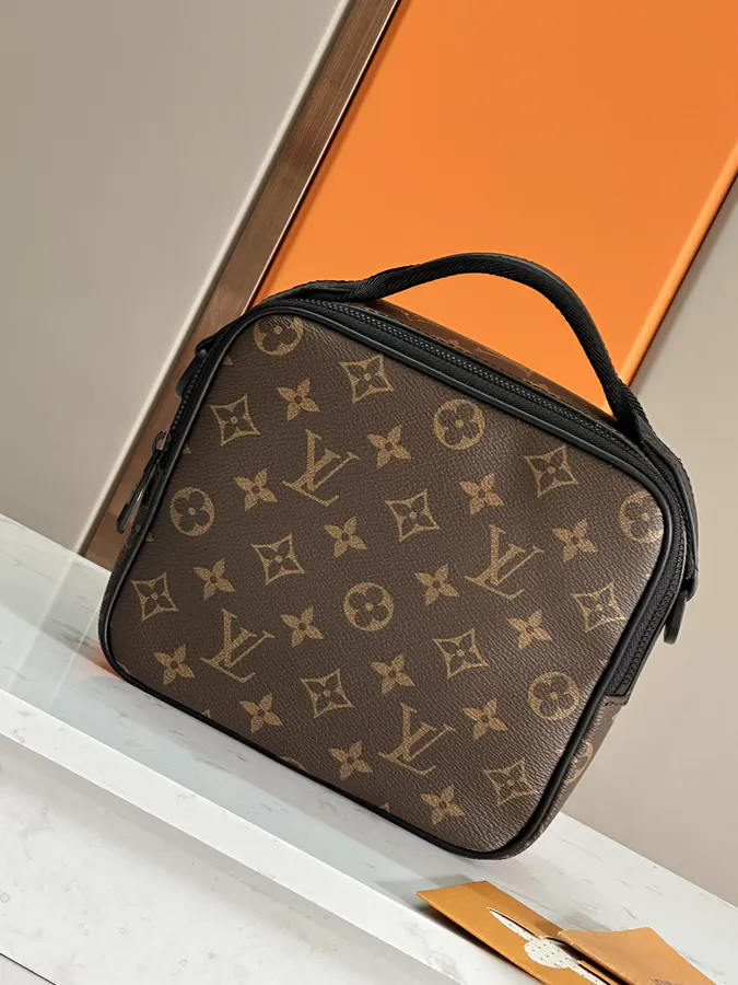 Louis Vuitton Quest Messenger Bag in Monogram Macassar