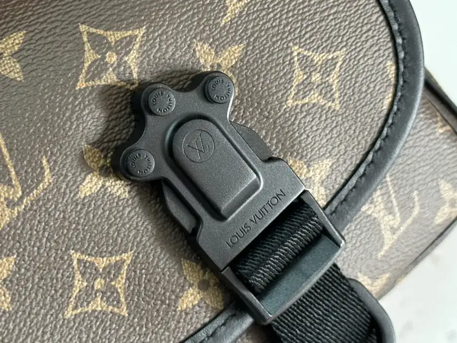 Louis Vuitton Quest Messenger Bag in Monogram Macassar