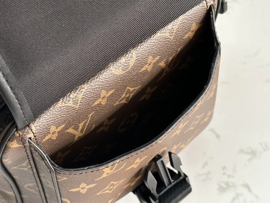 Louis Vuitton Quest Messenger Bag in Monogram Macassar