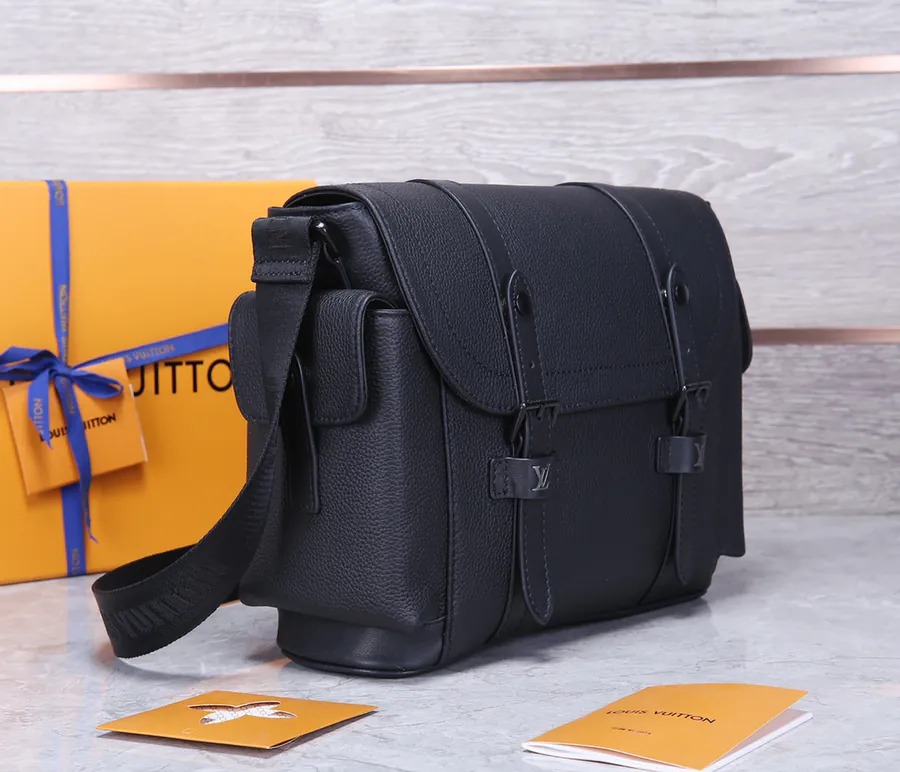 Christopher Shoulder Bag Classic Taurillon Leather Daily Commute