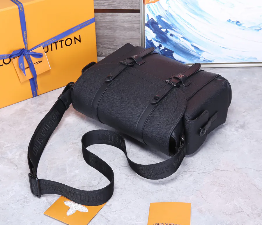 Christopher Shoulder Bag Classic Taurillon Leather Daily Commute