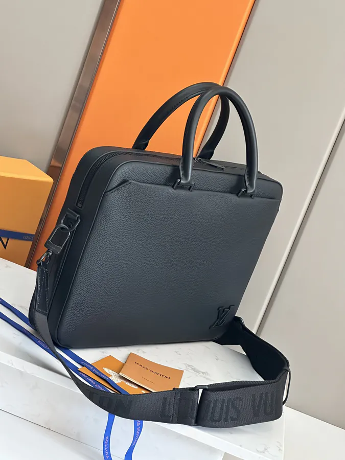 Pilot Leather Briefcase LV Aerogram Series