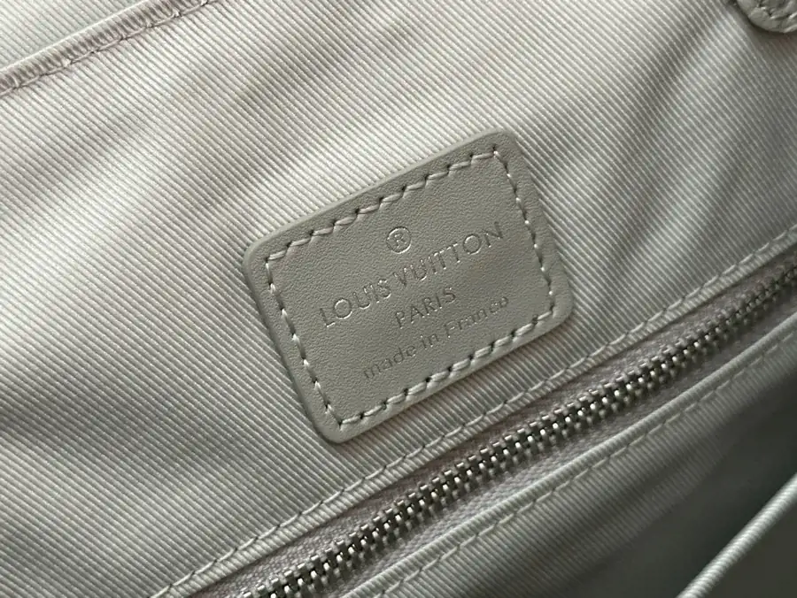 Christopher Small Backpack with Monogram Eclipse Reverse Canvas and Leather Trim