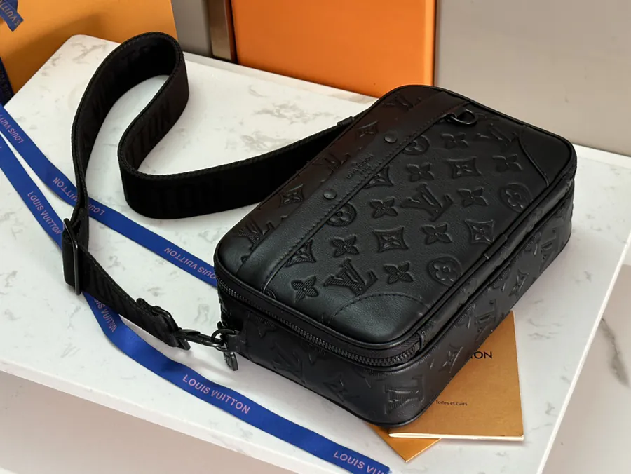 Alpha Mail Bag in Monogram Eclipse Canvas