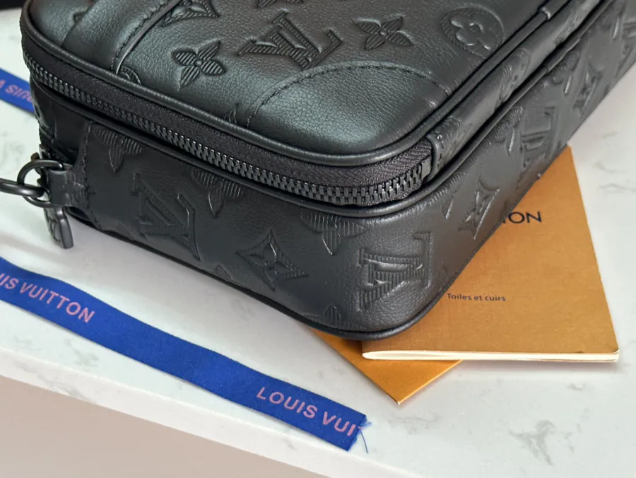 Alpha Mail Bag in Monogram Eclipse Canvas