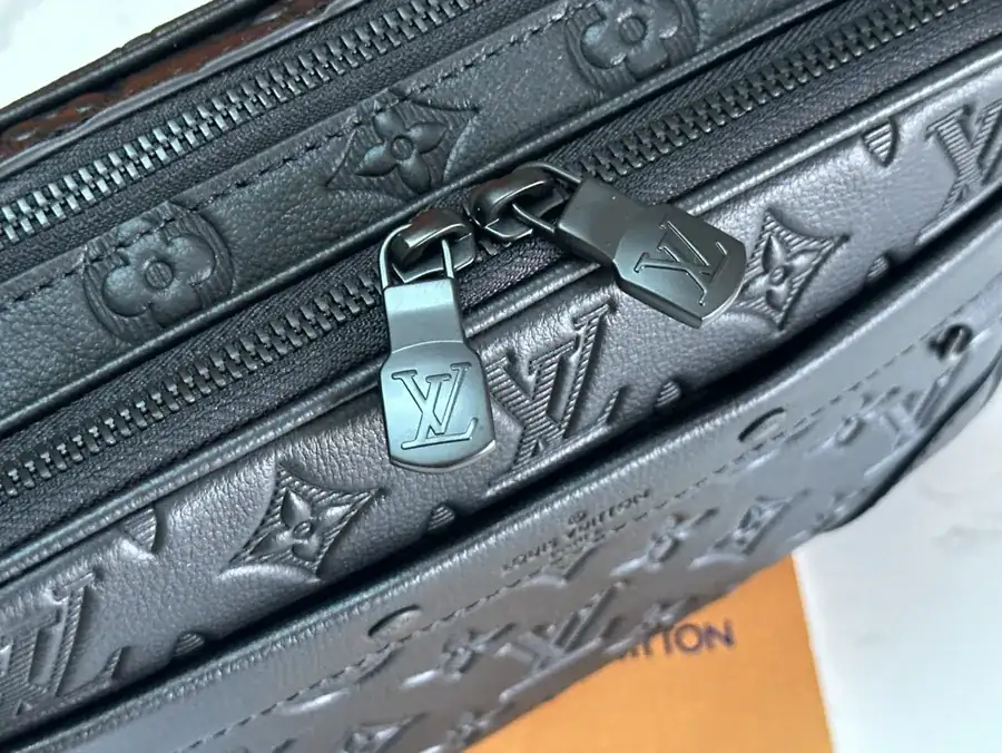 Alpha Mail Bag in Monogram Eclipse Canvas