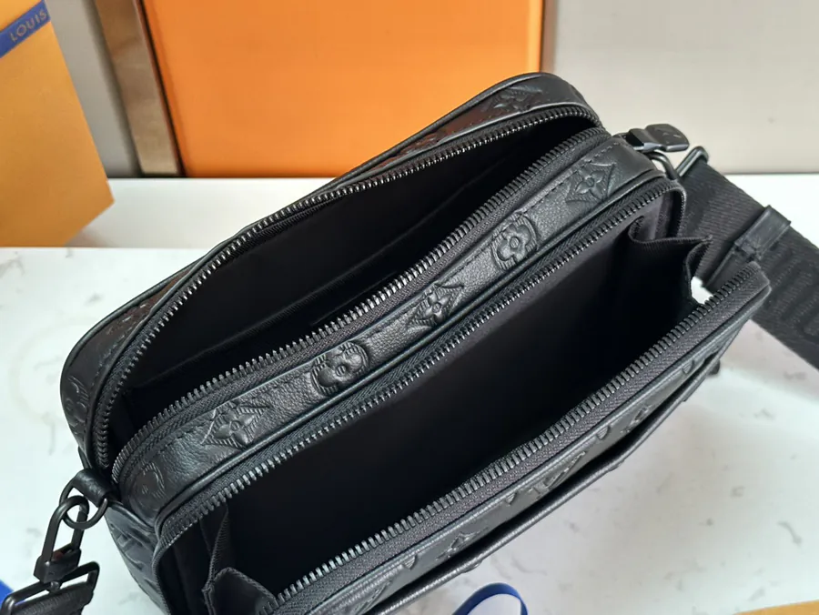 Alpha Mail Bag in Monogram Eclipse Canvas