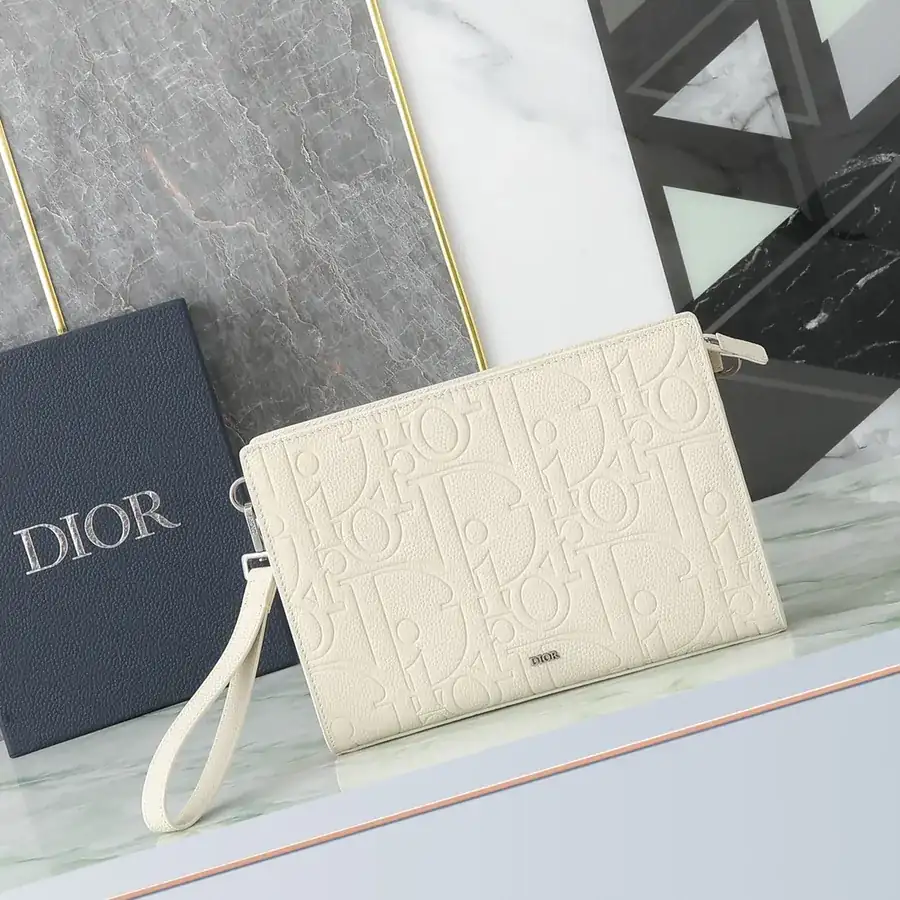 Dior Gravity Print Bucket Bag with Detachable Strap