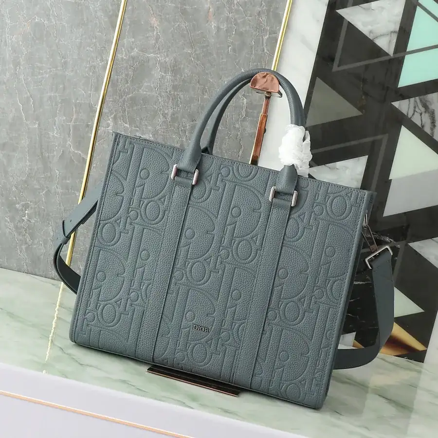 Dior Gravity Print Bucket Bag Medium Size