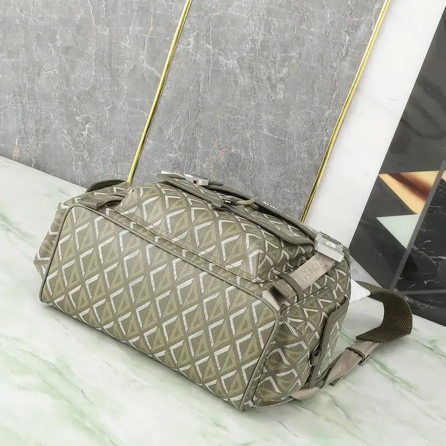 Hit The Road Medium Backpack with Grained Calfskin and Canvas