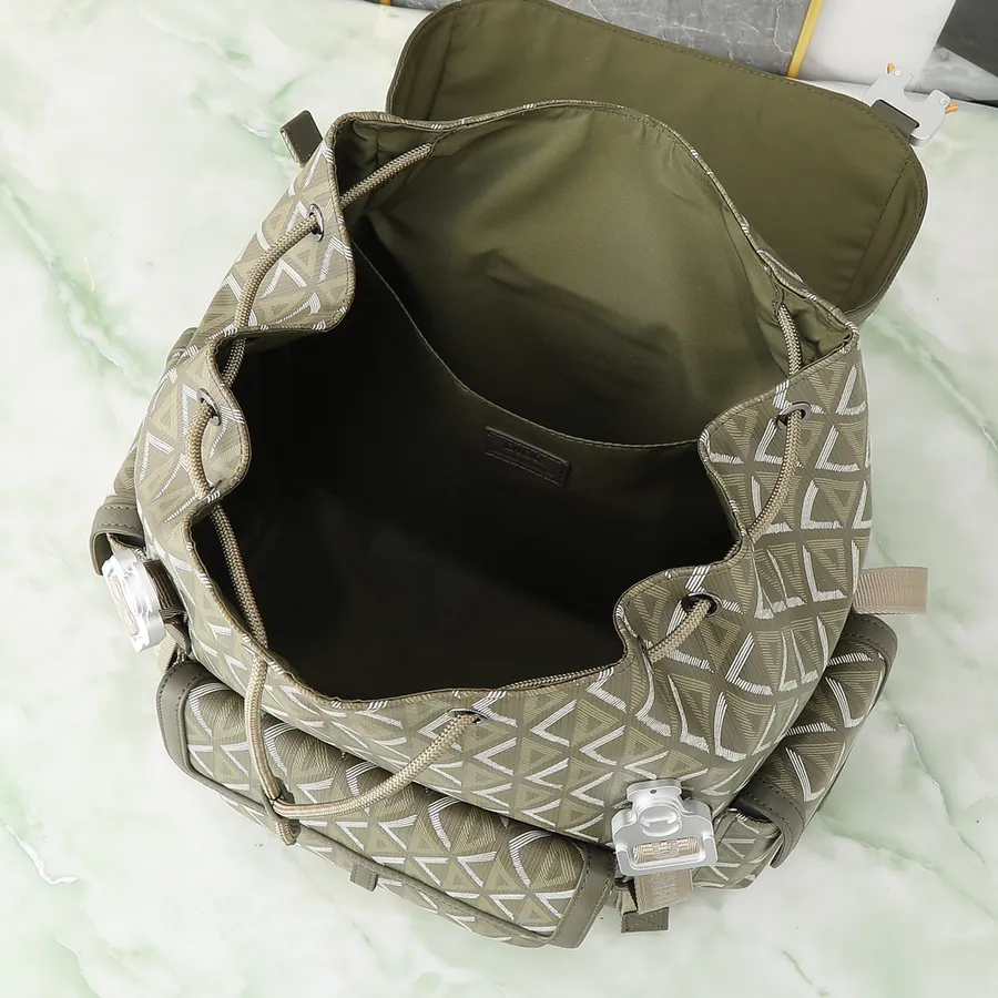 Hit The Road Medium Backpack with Grained Calfskin and Canvas
