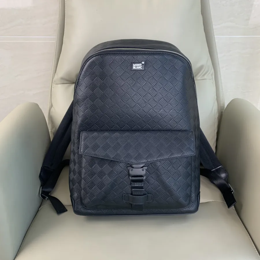 Mondaine Premium Canvas Backpack 8423 6, Black