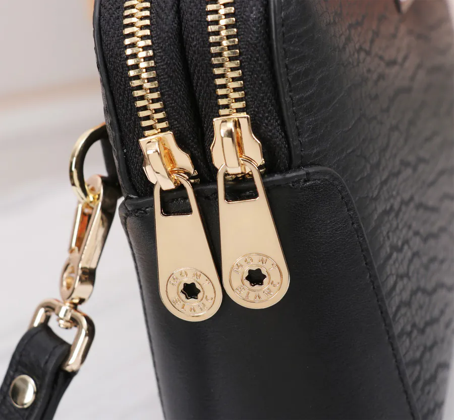 Mondaine Double Zip Luxury Bucket Bag