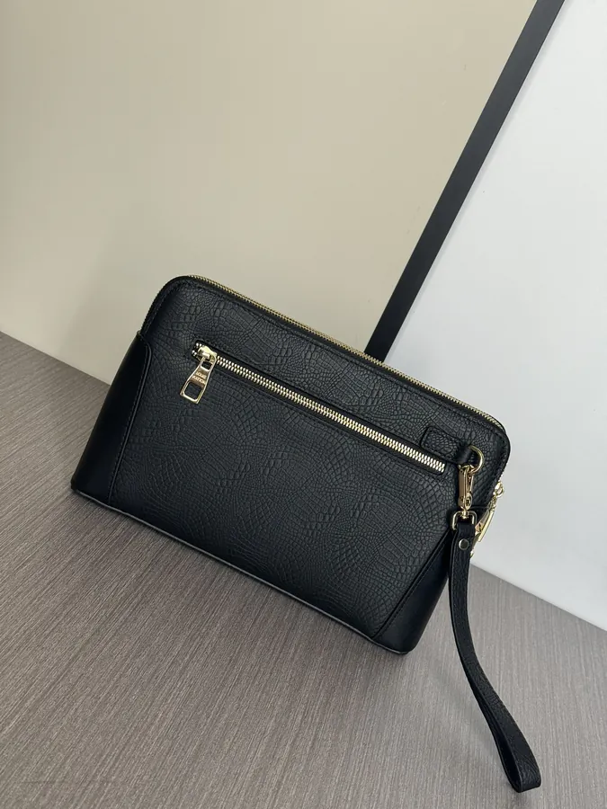 LV Double Zip Password Lock Bucket Bag