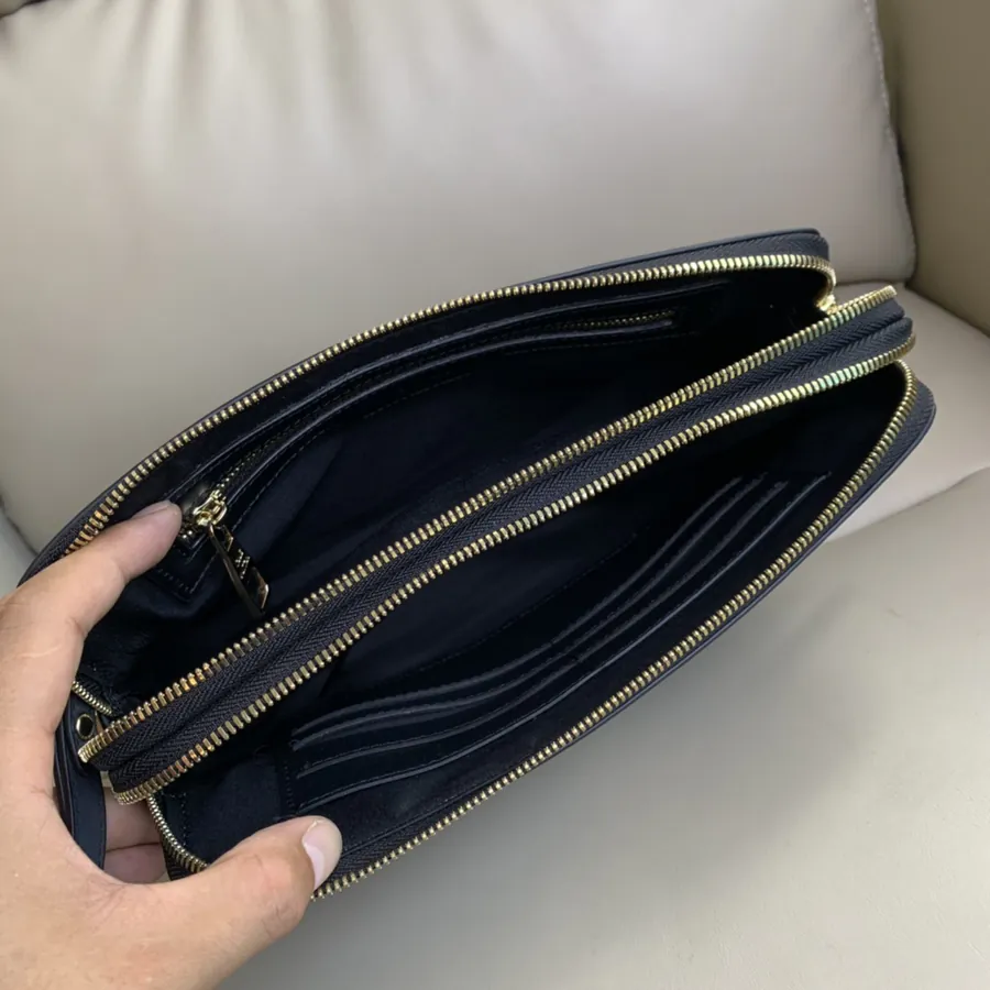 LV Double Zip Password Lock Bucket Bag