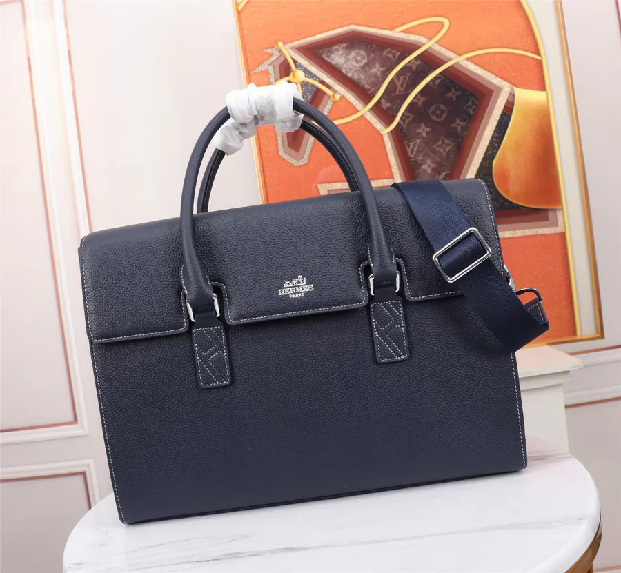 2023 New Arrival Hermes Briefcase with Premium Leather
