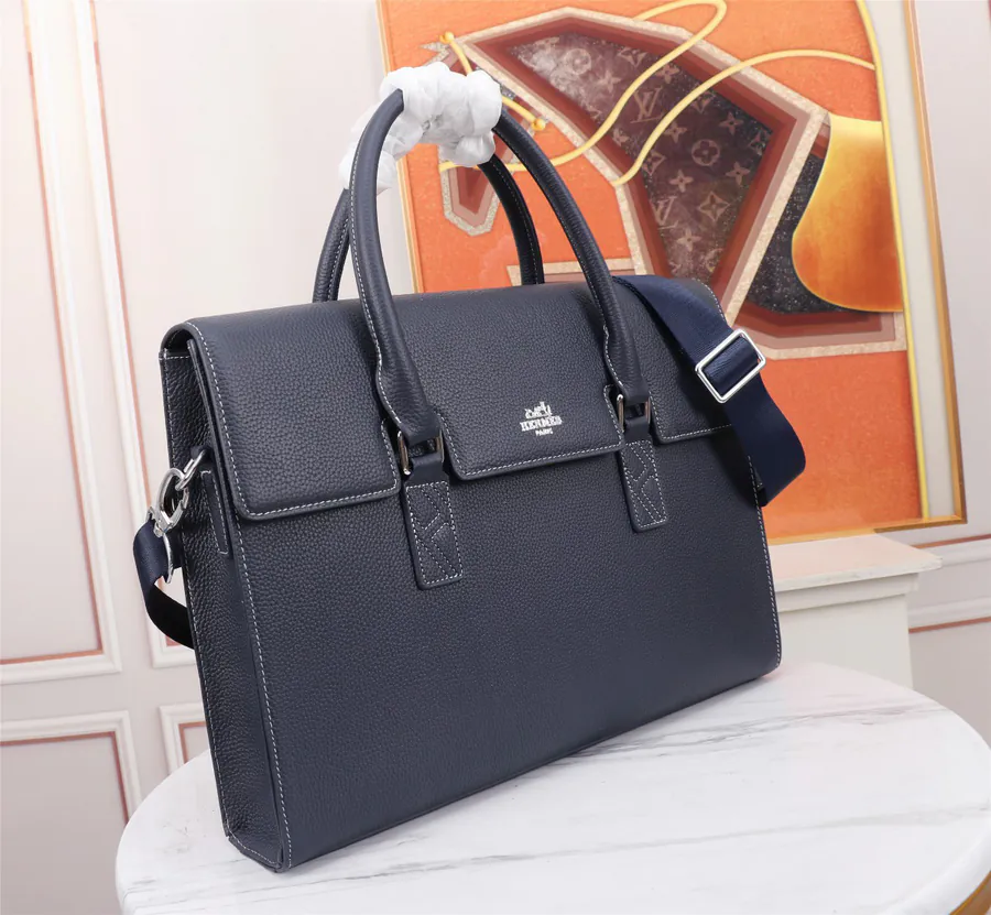 2023 New Arrival Hermes Briefcase with Premium Leather