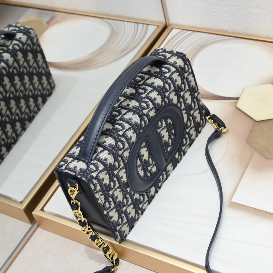 Dior CD Signature Mini Chain Bag