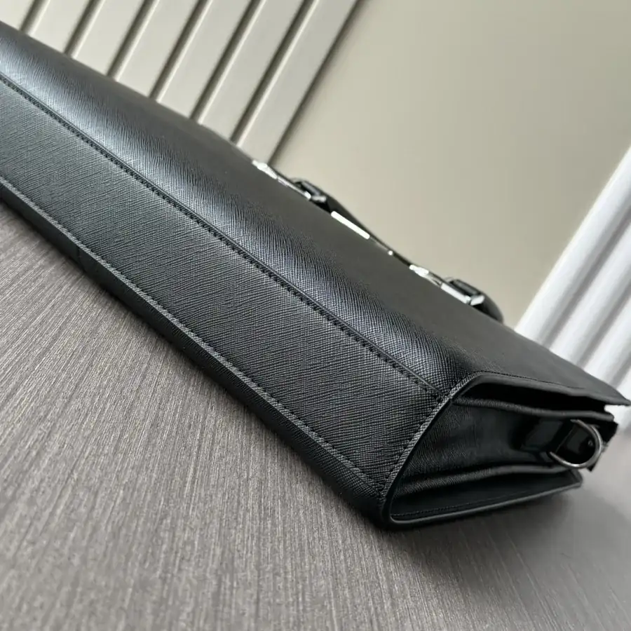 LV Password Lock Briefcase Premium Italian Calfskin, Elegant Design