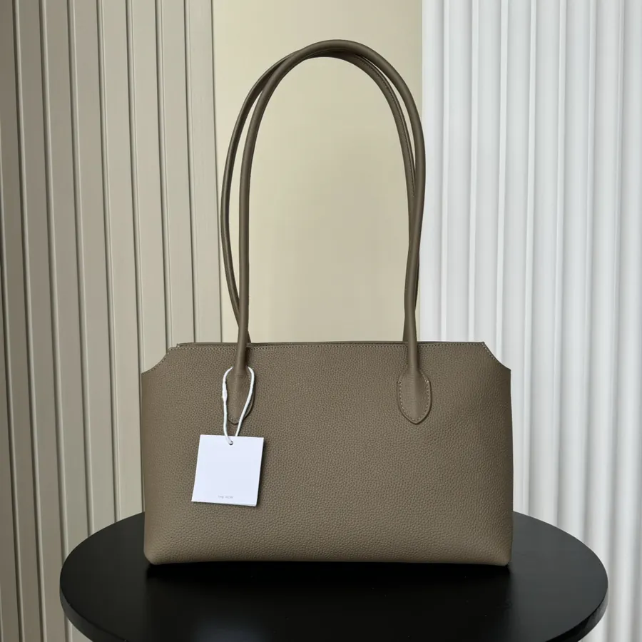 TheRow Bucket Bag in Matte Gray