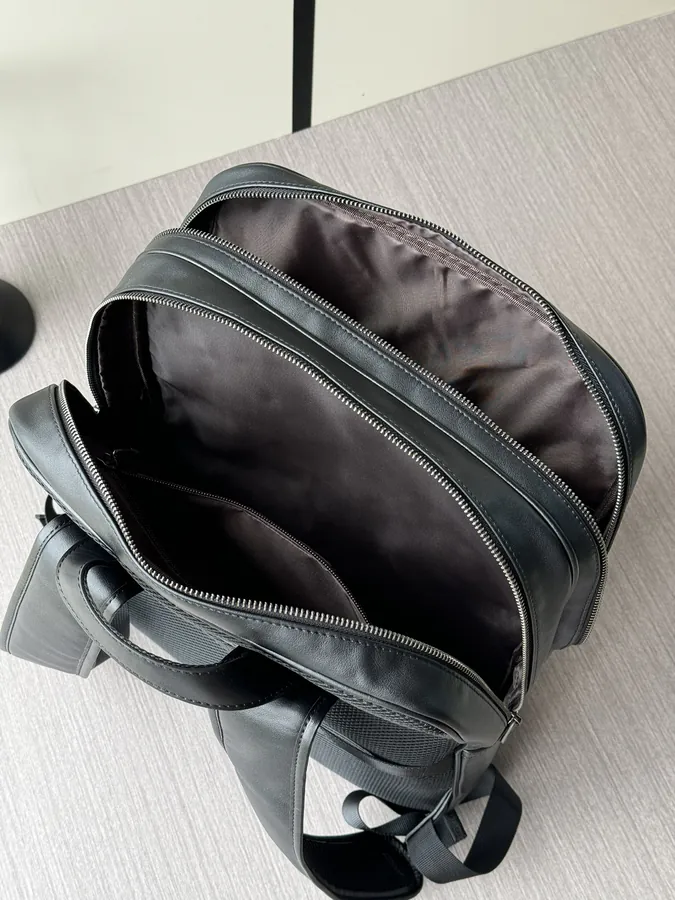 BV Handmade Grained Calfskin Backpack 2024 Trendy Style