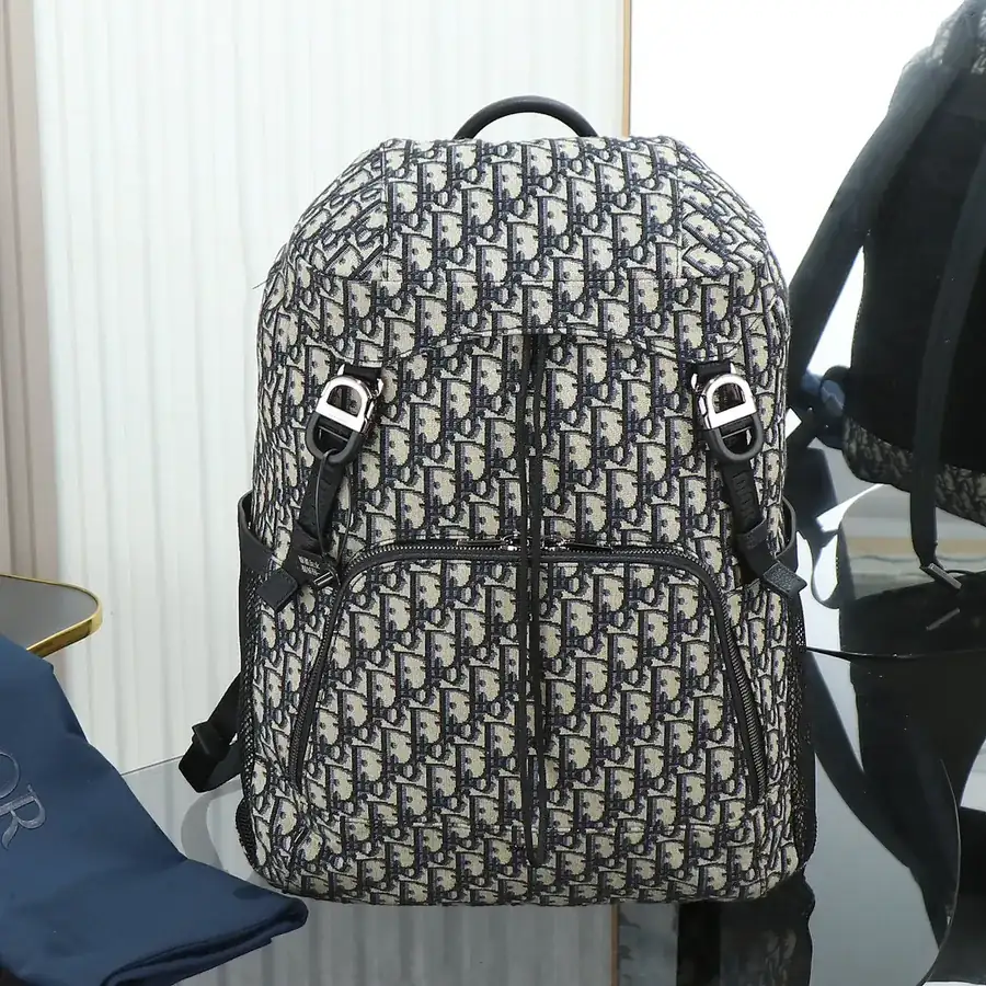 Dior 8 Flap Backpack Modern Outdoor Inspired Design