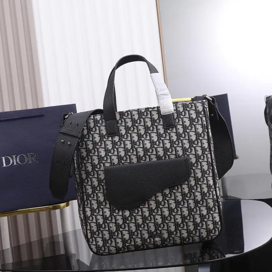 Dior Saddle Shoulder Tote Bag