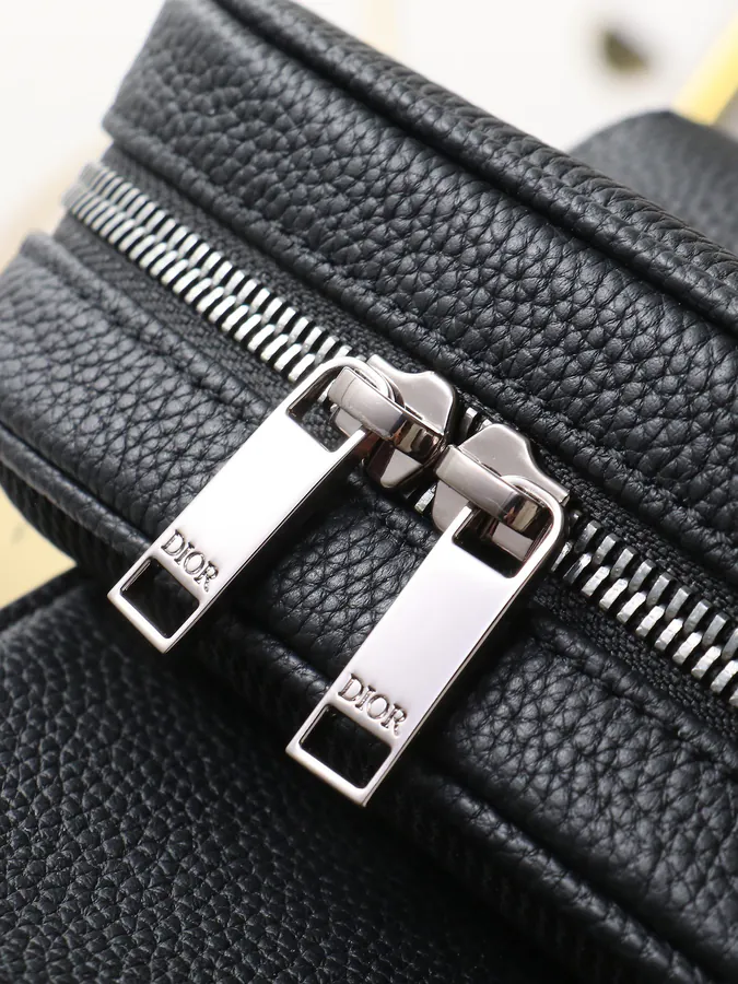 Rider 2.0 Sling Bag Black, Oblique Grained Calfskin