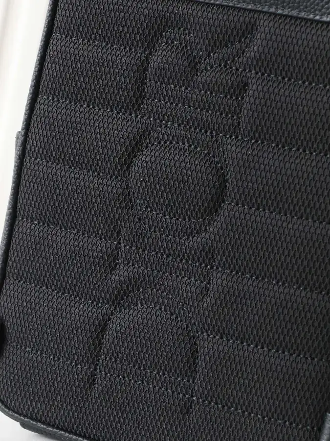 Rider 2.0 Sling Bag Black, Oblique Grained Calfskin