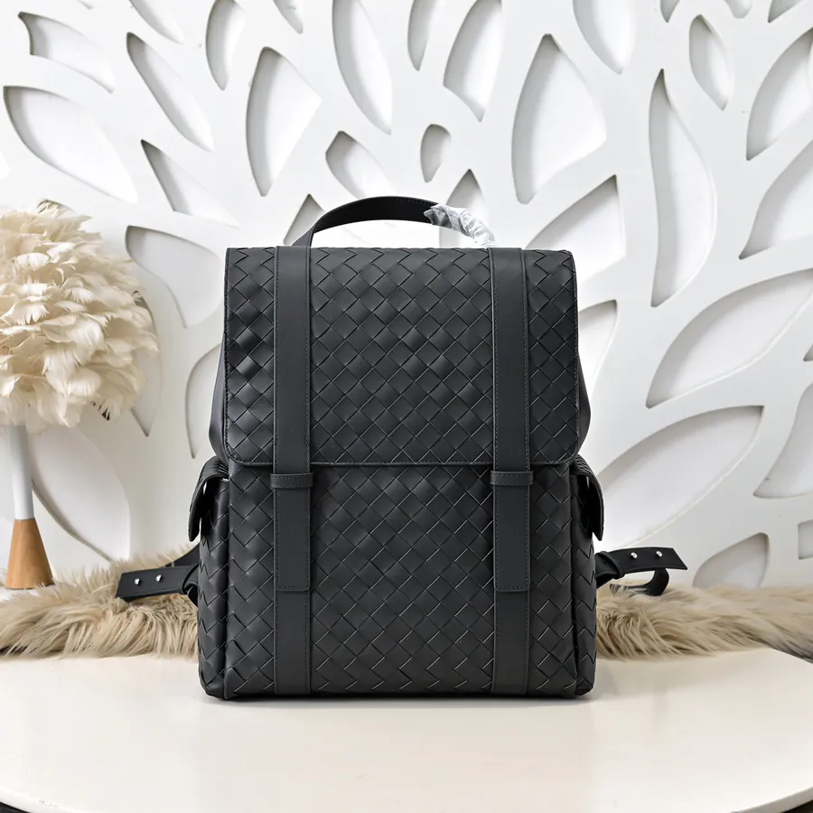 BV Latest Backpack Premium Grained Calfskin, Elegant Design