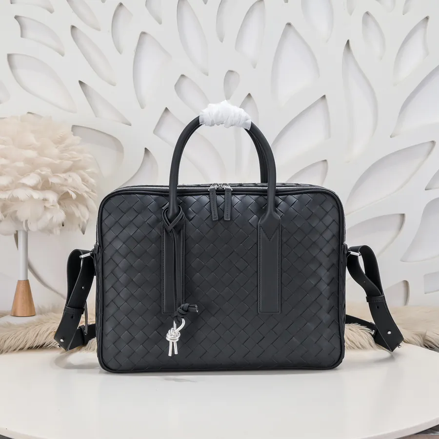 New Men's Briefcase Premium Leather, Elegant Design