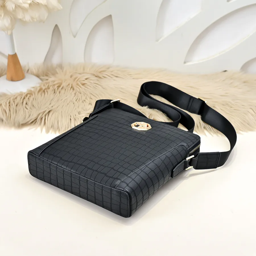 Stefano Ricci Men's Crossbody Bag Double Strap