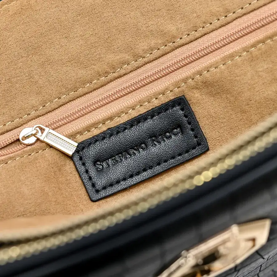 Stefano Ricci Men's Crossbody Bag Double Strap