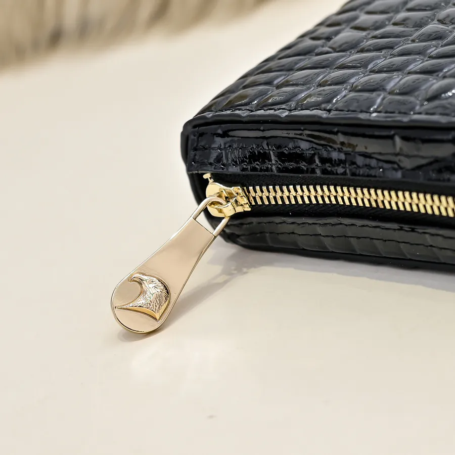 Stefano Ricci Men's Zip Wallet Premium Leather, Elegant Design
